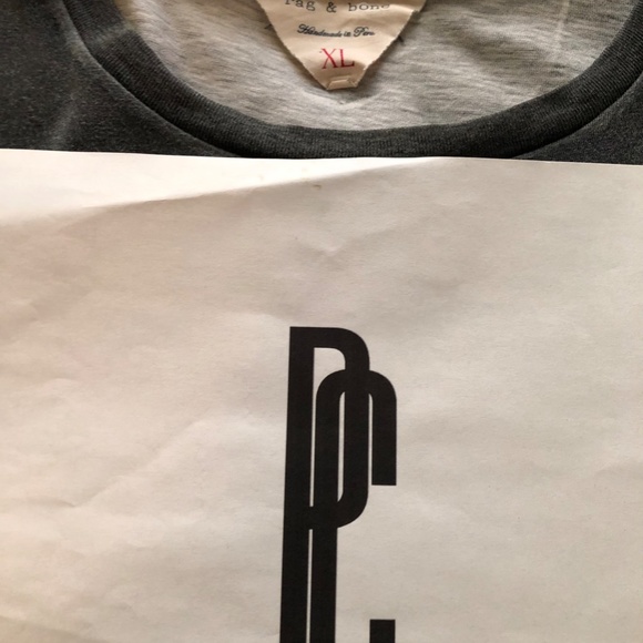 rag & bone Distressed T-Shirt - Picture 3 of 4